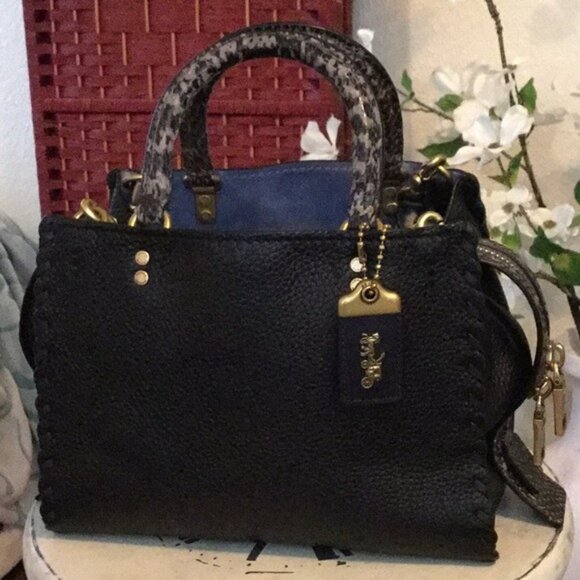 Coach Exotic Python Rogue 25 Whipstitch - Picture 4 of 13